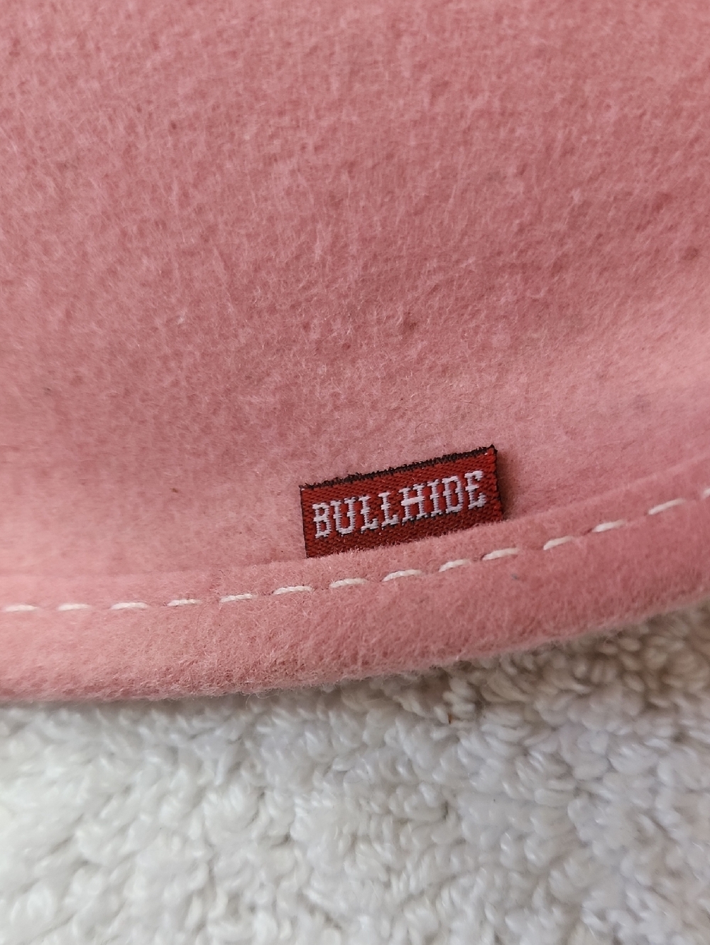 Bullhide Girls Pink Felt Cowboy Hat Size M Preowned - Picture 8 of 10